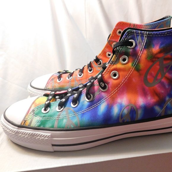 Converse Chuck Taylor All Star Tie Dye High Top Sneakers Unisex - Picture 2 of 9